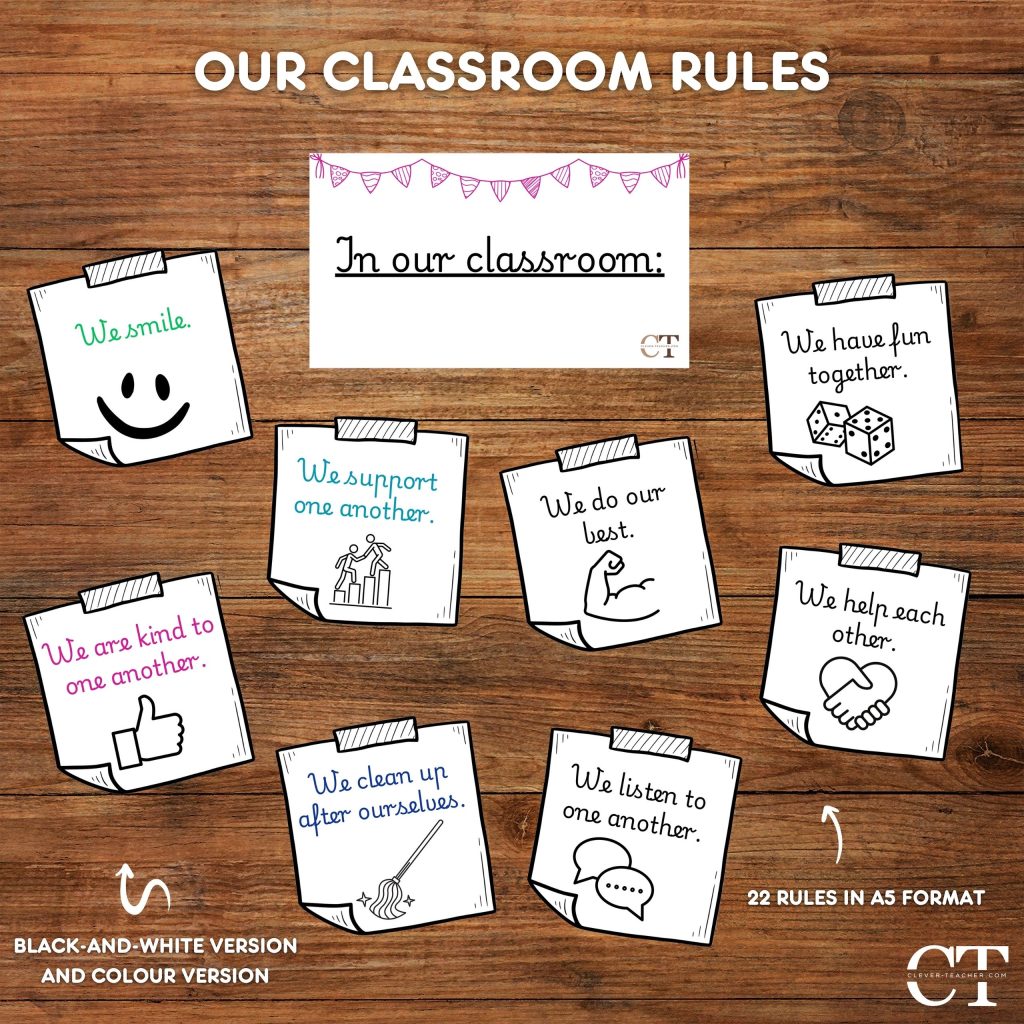 Our Ruls Room Our Classroom Rules - Clever Teacher