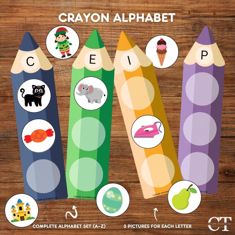 Crayon Alphabet
