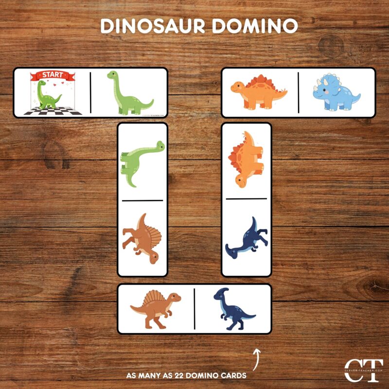 Dinosaur Domino