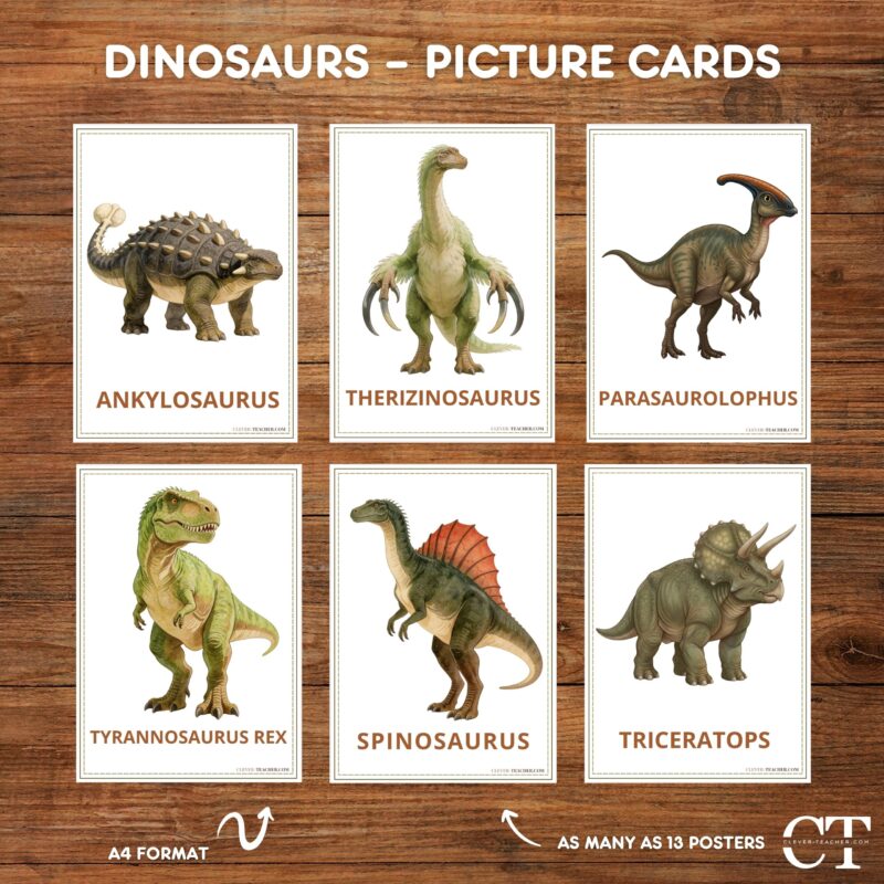 Dinosaurs – Picture Cards
