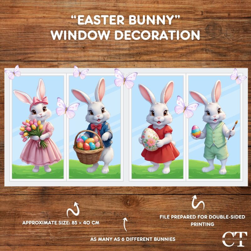 "Easter Bunny" Window Decoration