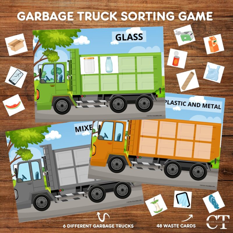 Garbage Truck Sorting Game