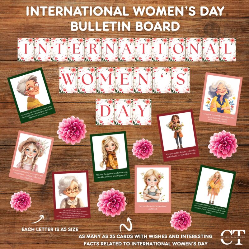 International Women’s Day Bulletin Board