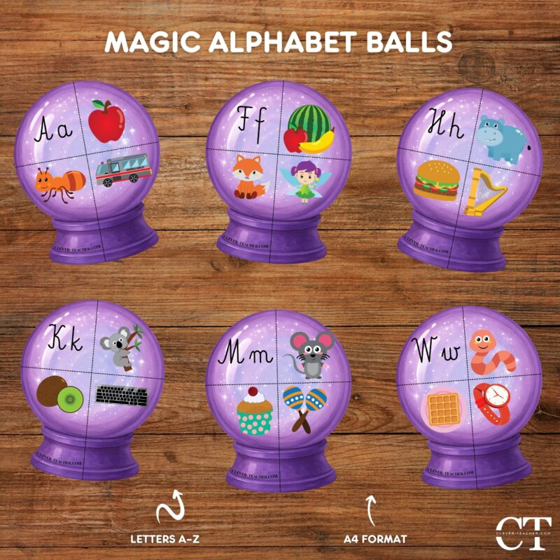 Magic Alphabet Balls