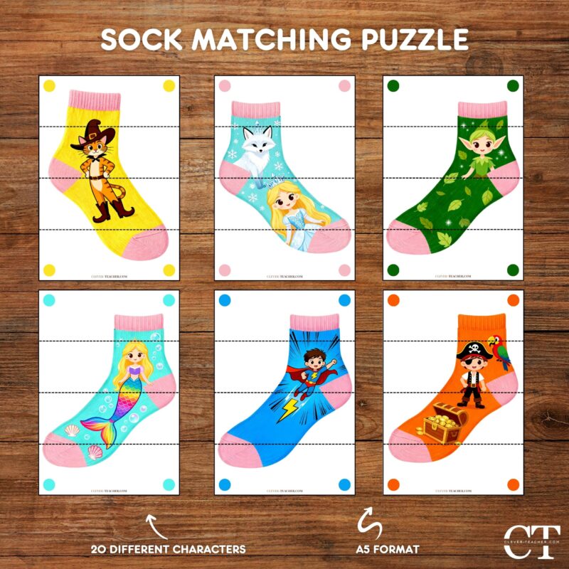 Sock Matching Puzzle