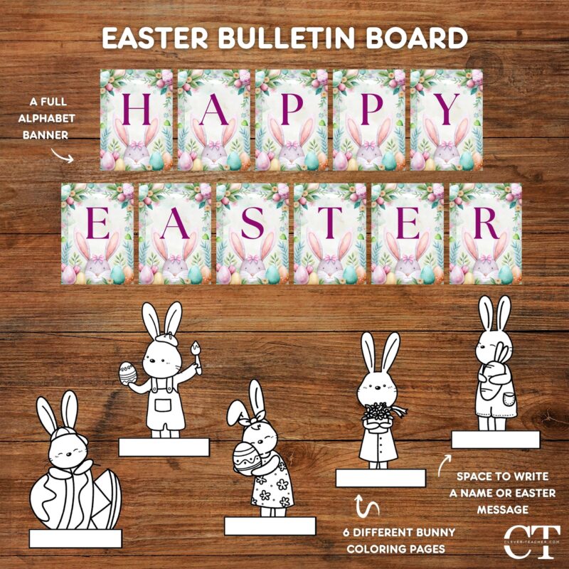 Easter Bulletin Board