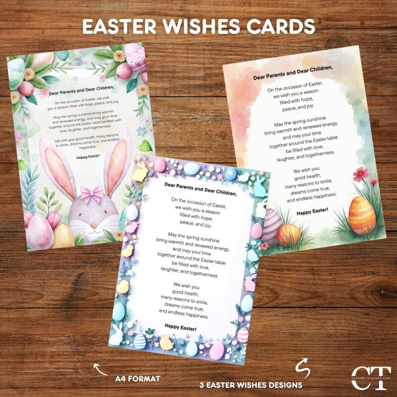 Easter Wishes Cards