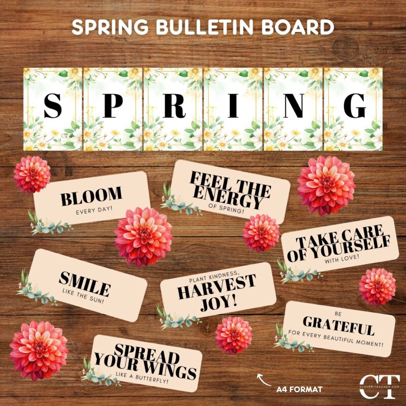 Spring Bulletin Board