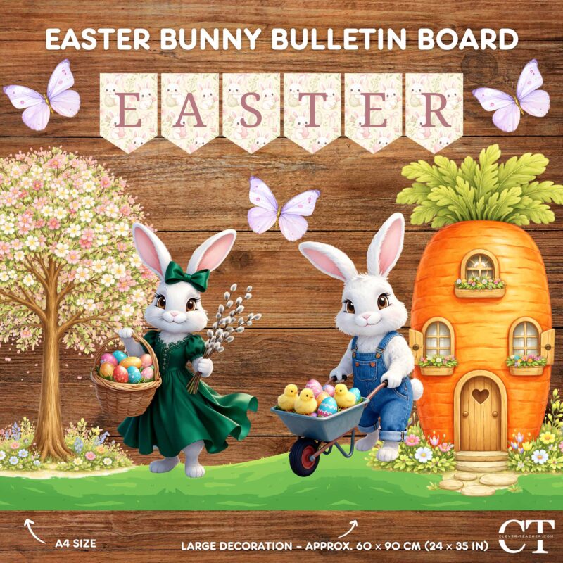 Easter Bunny Bulletin Board
