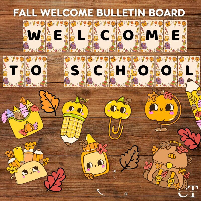 Fall Welcome Bulletin Board