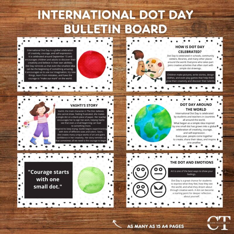 International Dot Day Bulletin Board
