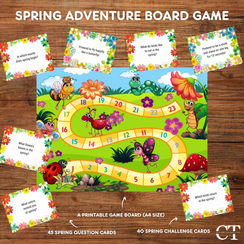 Spring Adventure Board Game