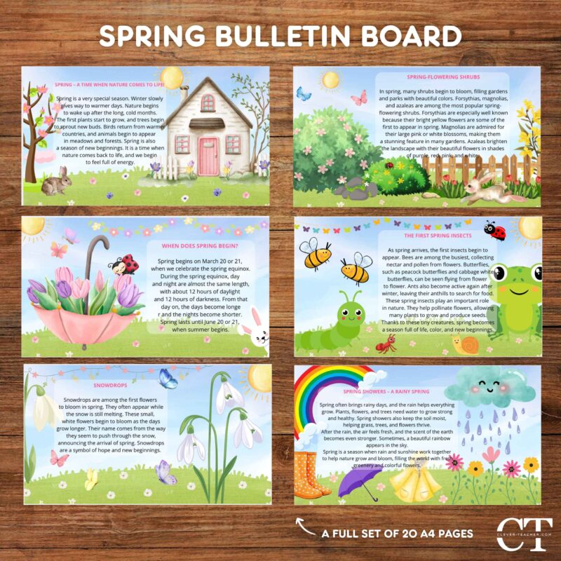 Spring Bulletin Board