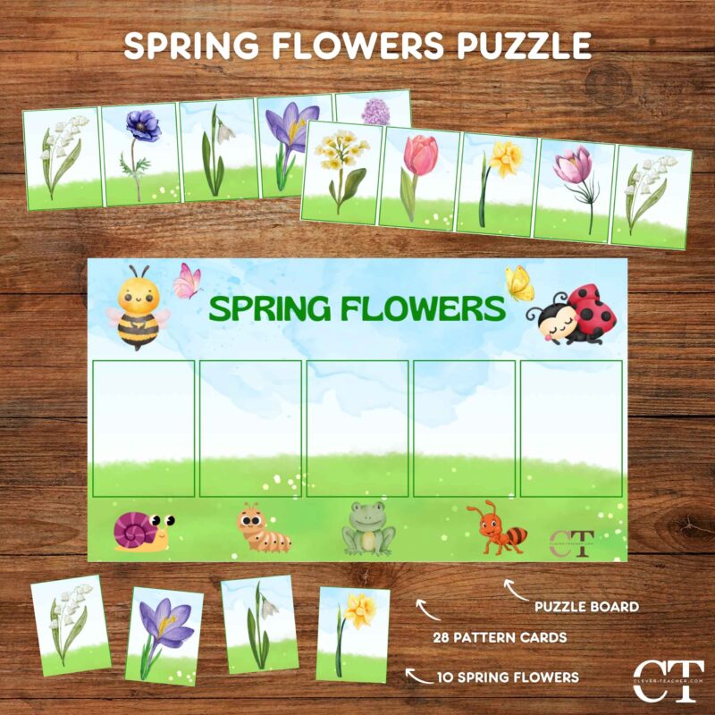 Spring Flowers Puzzle