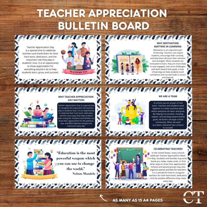 Teacher Appreciation Bulletin Board